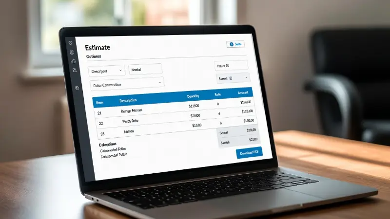Free Quote Calculator for Contractors: Create Professional PDF Estimates Instantly (2026)